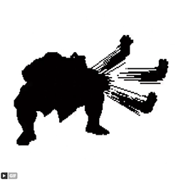 画像ギャラリー No.002のサムネイル画像 / スシロー,「ストリートファイター」シリーズとコラボか。波動拳やヨガフレイムらしきシルエットがシャッフルされる画像を投稿