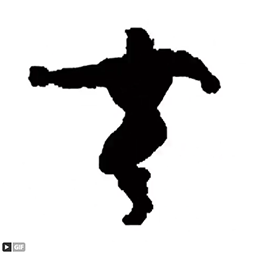 画像ギャラリー No.003のサムネイル画像 / スシロー,「ストリートファイター」シリーズとコラボか。波動拳やヨガフレイムらしきシルエットがシャッフルされる画像を投稿