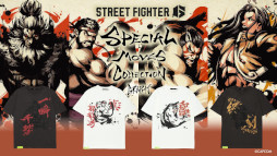 画像ギャラリー No.001のサムネイル画像 / 「スト6」,Tシャツと美濃焼の食器類からなる新作コレクション「Special Moves Collection」を発売。コラボ米「真豪鬼米2026」も登場
