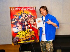 「ストリートファイター／ザ・ムービー」，狩野英孝さんがジョーの日本語吹替を担当。とあるアメリカ人夫婦役は，なだぎ武さんと丹生明里さん