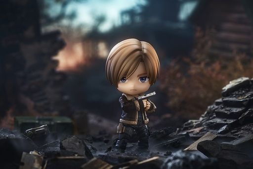 画像ギャラリー No.006のサムネイル画像 / 「バイオハザード RE:4」の主人公・レオンがねんどろいどに。アタッシュケースなどのオプションパーツを付属して2024年6月に発売