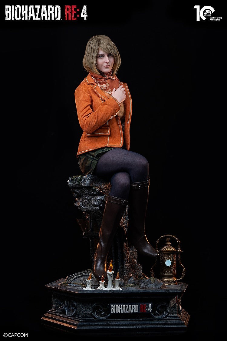 「バイオハザード RE:4」に登場するアシュリー・グラハムの1/2スケールフィギュアが2027年1月に発売。価格は53万円（税込）