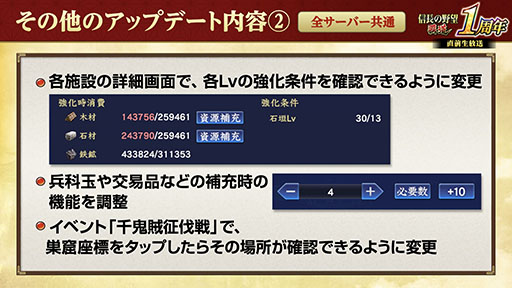 画像ギャラリー No.005のサムネイル画像 / 「信長の野望 覇道」が1周年大型アップデートを実施。各種UIの大幅改修のほか,シーズン5「奥州動乱」も開幕
