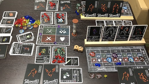 画像ギャラリー No.005のサムネイル画像 / ボードゲーム「5ROUND」のクラウドファンディングが実施中