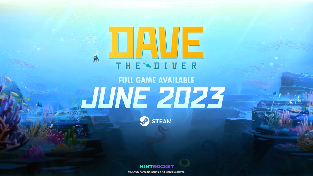 The official version of the marine ship “Dave the Diver” will be released in June. The remaining chapters have been added and new bosses that reveal the mystery of the Blue Hole