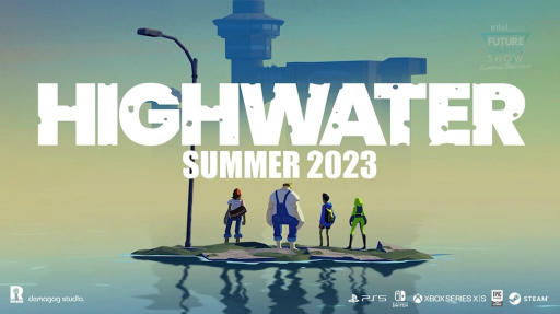 画像ギャラリー No.001のサムネイル画像 / 水没した地球でのボート旅「Highwater」,2023年夏に配信決定。仲間たちと廃墟をめぐるひと夏の体験を