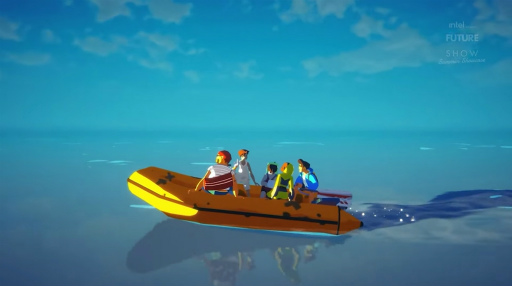 画像ギャラリー No.003のサムネイル画像 / 水没した地球でのボート旅「Highwater」,2023年夏に配信決定。仲間たちと廃墟をめぐるひと夏の体験を