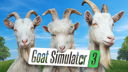 画像集#004のサムネイル/あのヤギゲーに新作が登場。「Goat Simulator 3」が2022年秋発売決定，最大4人のマルチプレイ対応予定