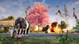 画像集#009のサムネイル/あのヤギゲーに新作が登場。「Goat Simulator 3」が2022年秋発売決定，最大4人のマルチプレイ対応予定