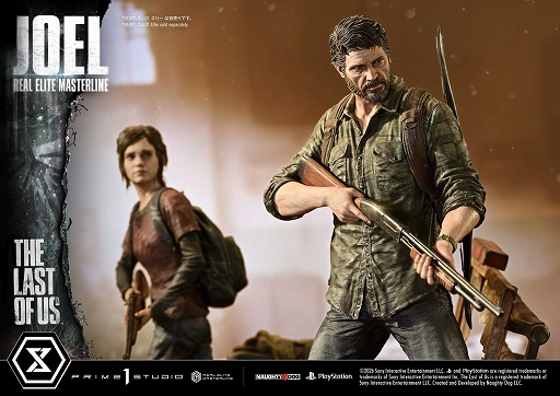画像ギャラリー No.004のサムネイル画像 / 「The Last of Us Part I」からエリー，ジョエル，ブローターが1/4スケールスタチューで登場。3体を並べることで，劇中の死闘シーンを再現