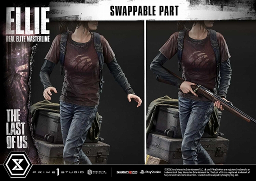 画像ギャラリー No.010のサムネイル画像 / 「The Last of Us Part I」からエリー，ジョエル，ブローターが1/4スケールスタチューで登場。3体を並べることで，劇中の死闘シーンを再現