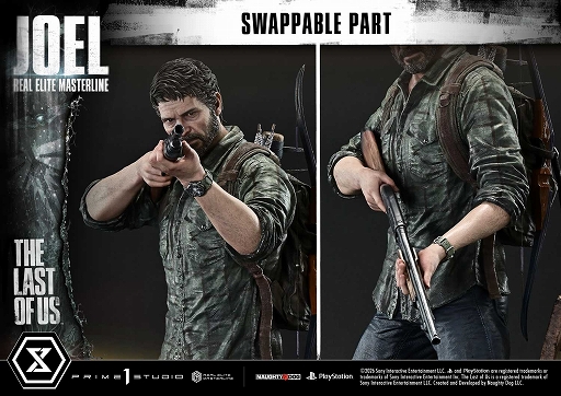 画像ギャラリー No.016のサムネイル画像 / 「The Last of Us Part I」からエリー，ジョエル，ブローターが1/4スケールスタチューで登場。3体を並べることで，劇中の死闘シーンを再現