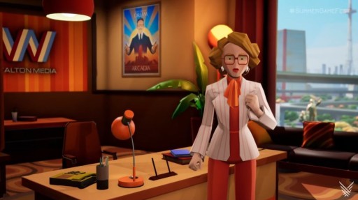 画像ギャラリー No.002のサムネイル画像 / 「American Arcadia」のアナウンストレイラーが公開に。ディストピアからの脱出を目指すリアリティ番組を舞台にした新作パズルプラットフォーマー