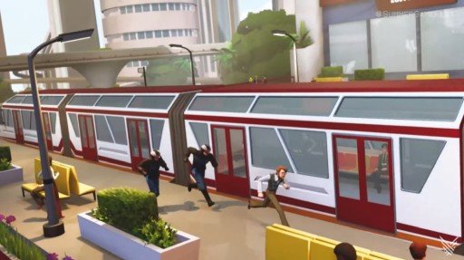 画像ギャラリー No.012のサムネイル画像 / 「American Arcadia」のアナウンストレイラーが公開に。ディストピアからの脱出を目指すリアリティ番組を舞台にした新作パズルプラットフォーマー