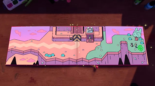 画像ギャラリー No.002のサムネイル画像 / 現実世界と絵本の世界を行き来して謎解きするアクションADV「The Plucky Squire」,最新トレイラーを公開