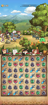 ���������꡼ No.006�Υ���ͥ������ / RPG�ߥѥ���ο���iOS���ץ��Hero Emblems II�פ�6��ܤ˥�꡼���ء����ܸ�ܥ������ɲäʤ������Hero Emblems�פ������Ƥ򶯲�