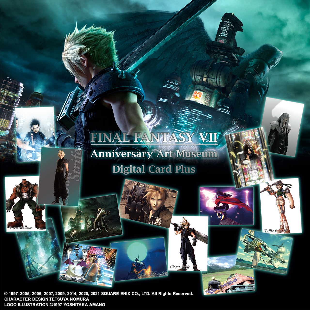 FFVII」25周年記念トレカ＆フィギュア発売決定。デジタル鑑賞や ...