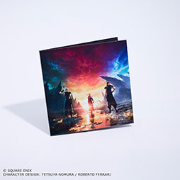 画像ギャラリー No.002のサムネイル画像 / アナログ盤「FINAL FANTASY VII REBIRTH Vinyl」,本日発売。盤面はエアリスとティファのイラストが描かれたピクチャーレーベル仕様