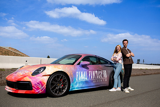 画像ギャラリー No.003のサムネイル画像 / 「FINAL FANTASY VII REBIRTH」,リリースを記念してポルシェとコラボしたショートムービーを公開