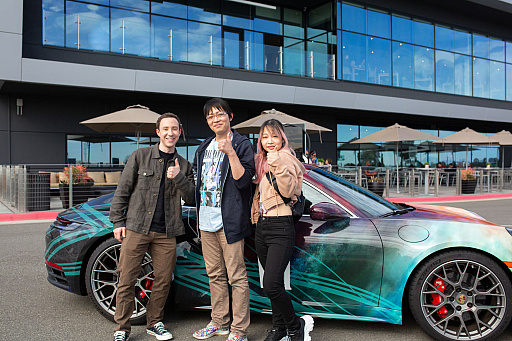 画像ギャラリー No.004のサムネイル画像 / 「FINAL FANTASY VII REBIRTH」,リリースを記念してポルシェとコラボしたショートムービーを公開