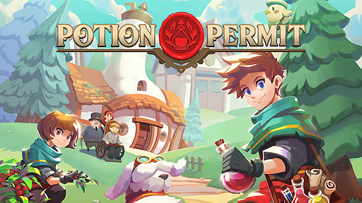 画像ギャラリー No.002のサムネイル画像 / 錬金術SRPG「Potion Permit」,PS5/Switch/PS4版の国内配信を9月22日に開始。薬を作って村人達を治療し,関係を築いていく