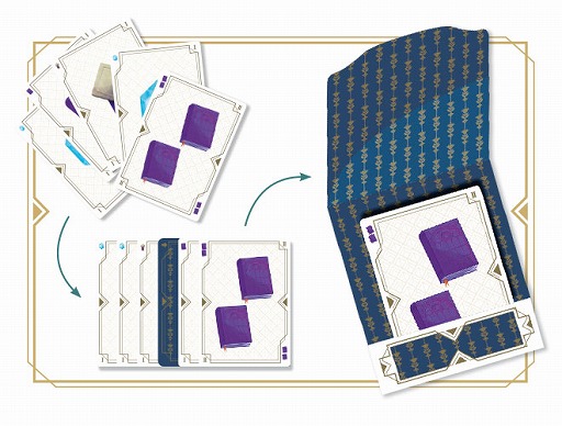 画像ギャラリー No.002のサムネイル画像 / 手札を“分割”して受け渡す,独特な手触りのドラフトゲーム「グレートスプリット」が「ボードゲームアリーナ」で正式実装