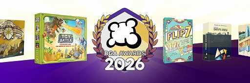 画像ギャラリー No.001のサムネイル画像 / 「ボードゲームアリーナ」,ファン投票イベント“Board Game Arenaアワード”の結果を発表。「トイバトル」「フリップ7」などが受賞を果たす