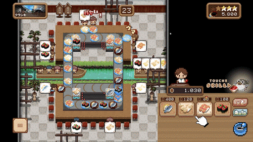 画像ギャラリー No.007のサムネイル画像 / 60秒で回転寿司屋を経営する「わんおぺ寿司」,Steamストアページを公開