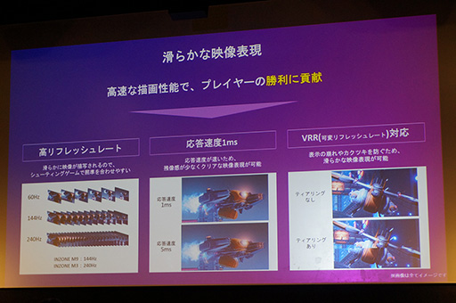 画像ギャラリー No.008のサムネイル画像 / ソニーのゲーマー向けブランド「INZONE」は,なぜPCゲーマー向けなのか。ブランド設立の意図と製品の見どころをレポート