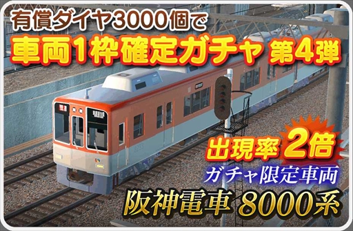 画像ギャラリー No.008のサムネイル画像 / 「デジプラコレクション まるごと鉄道!」,新車両“阪神電車 8000系”を追加