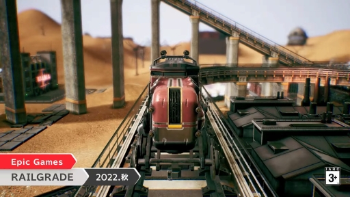 ���������꡼ No.001�Υ���ͥ������ / ���ơ������ꥢ����Ŵƻ���ȥ�ƥ�����RAILGRADE�פ�Switch�Ǥ�ȯɽ�ˡ�2022ǯ����ȯ��ͽ��