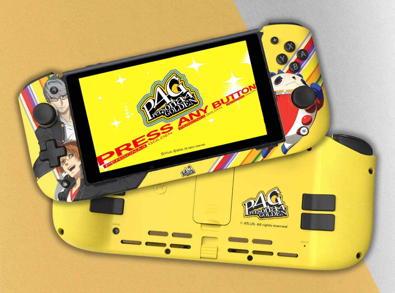 Switch向けのユニークなコントローラ「Nitro Deck」に,「ペルソナ4 ザ