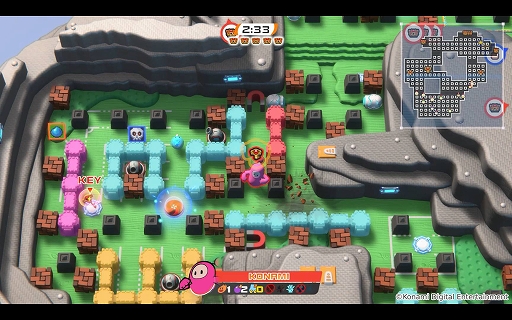 画像ギャラリー No.005のサムネイル画像 / 「スーパーボンバーマン R 2」で「Fall Guys」とのコラボ決定。2マス先にジャンプできるビーンボンバーが参戦