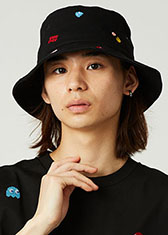 画像ギャラリー No.008のサムネイル画像 / グラニフとバンナムがコラボ。「パックマン」「太鼓の達人」「塊魂」のTシャツや帽子など新作アイテムを6月18日にリリース