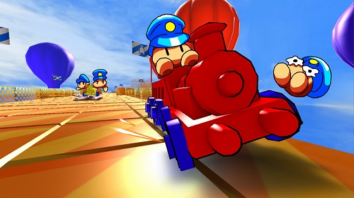 画像ギャラリー No.001のサムネイル画像 / スマホ向けオンライン対戦レーシング「Train's Run」本日配信