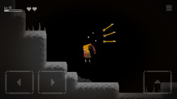 画像ギャラリー No.002のサムネイル画像 / 弓矢2Dアクションゲーム「命のほらあな」,スマホ向けに配信開始