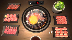 画像ギャラリー No.004のサムネイル画像 / 煙や匂いを気にせず,お肉焼き放題の「焼肉シミュレーター」,Switch版本日配信。最大4人で焼肉バトルができるオンライン対戦も楽しめる