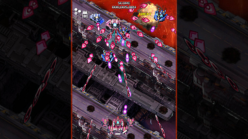 画像ギャラリー No.003のサムネイル画像 / 「Gunvein」,Steamで2022年9月のリリースを予定。日本の傑作タイトルにインスパイアされた弾幕系シューティングゲーム