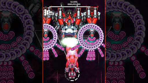 画像ギャラリー No.004のサムネイル画像 / 「Gunvein」,PC版がSteamでリリースに。撃って撃って撃ちまくる,カラフルな弾幕シューティング