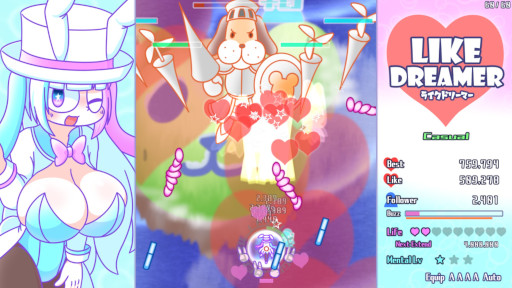 画像ギャラリー No.003のサムネイル画像 / 弾幕STG「ライクドリーマー」,7月22日にSteamで配信開始