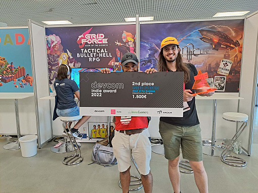 画像ギャラリー No.001のサムネイル画像 / 「Grid Force - 女神の仮面」,“gamescom 2022 devcom”のインディーアワードで2位を受賞