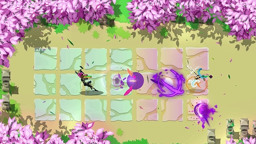 画像ギャラリー No.002のサムネイル画像 / 「Grid Force - 女神の仮面」,Steamで配信開始。4人の部隊を編成し,リアルタイムでt展開するバトルに挑む“グリッド型戦略アクションRPG”