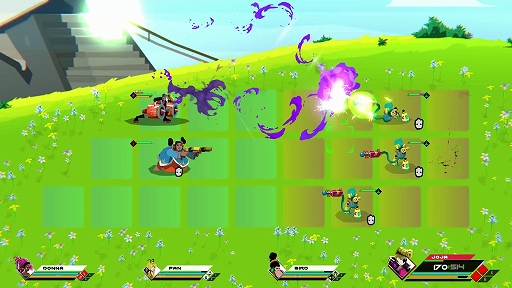 画像ギャラリー No.004のサムネイル画像 / 「Grid Force - 女神の仮面」,Steamで配信開始。4人の部隊を編成し,リアルタイムでt展開するバトルに挑む“グリッド型戦略アクションRPG”