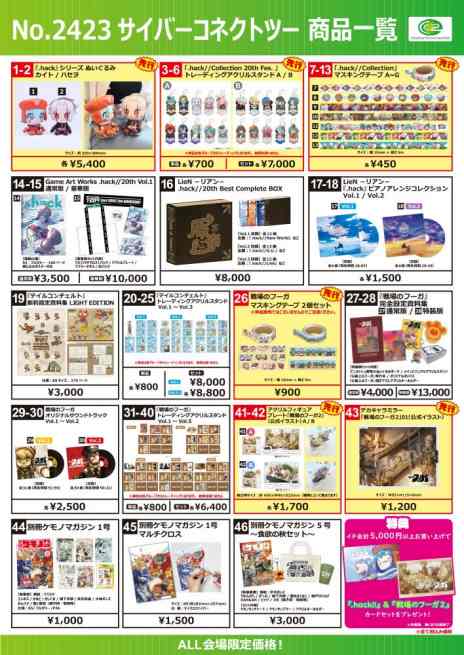 ���������꡼ No.016�Υ���ͥ������ / ��.hack�ץ��꡼��������Υա����ץ��å����饤��ʥåס������С����ͥ��ȥġ��֥��ߥå��ޡ����å�102�פν�Ÿ��������