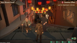 画像ギャラリー No.019のサムネイル画像 / 「異夢迷都 果てなき螺旋」デモ版の先行プレイレポートをお届け。色鮮やかなオールド上海風の近未来都市を散策するのも楽しいミステリーRPG