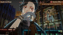 画像ギャラリー No.020のサムネイル画像 / 「異夢迷都 果てなき螺旋」デモ版の先行プレイレポートをお届け。色鮮やかなオールド上海風の近未来都市を散策するのも楽しいミステリーRPG