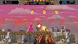 画像ギャラリー No.004のサムネイル画像 / PC向け2D横スクロールアクション「ヴァイオレットフジ子」,Steamページを公開