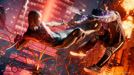 画像集 No.002のサムネイル画像 / PC版「Marvel's Spider-Man:Miles Morales」，本日リリース。ハイレベルなグラフィックスで摩天楼を飛び回れ