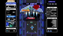 画像ギャラリー No.007のサムネイル画像 / Switch版「ムーンダンサー」が本日発売に。ロックオンレーザーが特徴の縦スクロールSTG