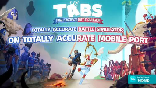 画像ギャラリー No.007のサムネイル画像 / スマホ版「Totally Accurate Battle Simulator」最新PVが公開に。原始人や農民,神たちを配置して戦わせるシミュレータゲーム